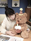 31. Bear Hugging Birthday Bottle