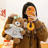 28. Brown Bear Wearing a Girly Dress
