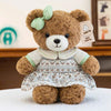 28. Brown Bear Wearing a Girly Dress