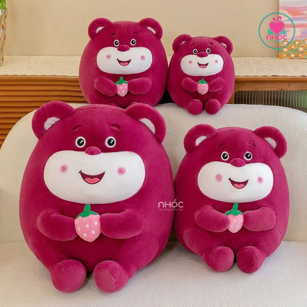 18. Chubby Strawberry Bear