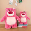 17. Standing Lotso Bear with Strawberry Flower Clip