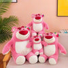 17. Standing Lotso Bear with Strawberry Flower Clip