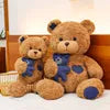 9. Brown Bear Hugging a Denim Bear