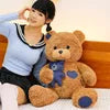 9. Brown Bear Hugging a Denim Bear