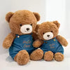 8. Brown Bear Wearing Denim Overalls