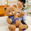 9. Brown Bear Hugging a Denim Bear