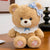 15. Bow Tie Teddy Bear Plush Toy