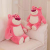 17. Standing Lotso Bear with Strawberry Flower Clip