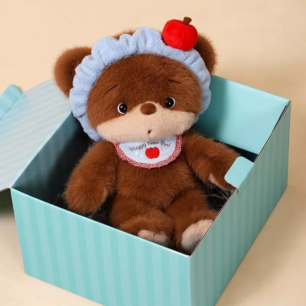 3. Brown Bear with a Blue Bonnet Hat