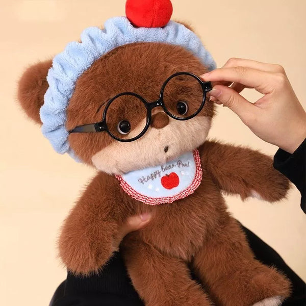 3. Brown Bear with a Blue Bonnet Hat