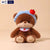 3. Brown Bear with a Blue Bonnet Hat