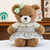 28. Brown Bear Wearing a Girly Dress